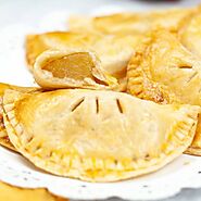 Air Fryer Caramel Apple Empanadas