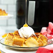 Air Fryer Bread Pudding