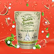 Delta 8 Mints - Watermelon Chill - Tillman's Tranquils D8 THC Edibles