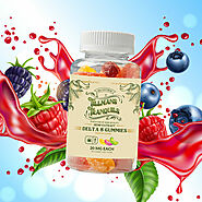 Delta 8 Gummies - Natural Fruit Flavored D8 Edible Gummies