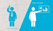 Difference between a Data Analyst and a Data Scientist