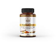 Turmeric Capsules with Black Pepper Organic - 60 Capsules – Dhow Nature Foods (UK)