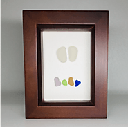 Think of Pebble art Shadow Box for decorating your interiors!