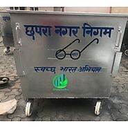 Garbage GI Dustbin Waste Handling Equipments India | Green Enviro Equipment