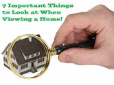 7 Key Things When Viewing Properties