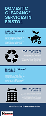 Domestic Clearance Services In Bristol - Martins Waste Solutions