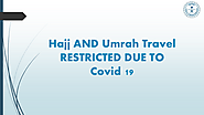 Hajj and Umrah Travel restricted due to COVID | edocr