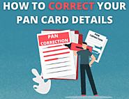 PAN Card Correction - How To Update or Correct PAN Card Details?