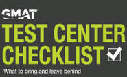 GMAT Test Center Checklist