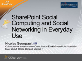 SharePoint Social Computing And Social Networking In Everyday ...
