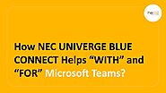 Features of NEC UNIVERGE Blue Connect