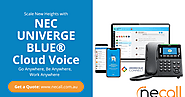 NECALL Voice & Data: Scale New Heights with NEC Univerge Blue Cloud Voice