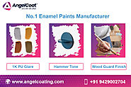 Updated by angelcoating2006 on Mar 04, 2021 Enamel Paints - 1K PU Glare, Hammer Tone, Wood Guard Finish for Metal ~ A...