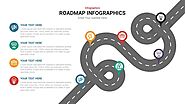 Website at https://www.slideheap.com/roadmap-infographic-template/