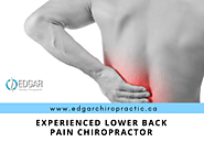 Experienced Lower Back Pain Chiropractor