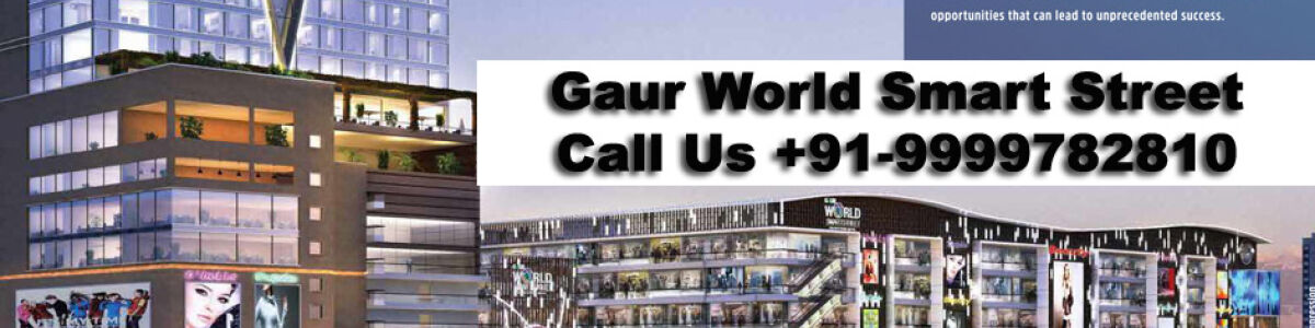 Headline for Best Office Space/Retail Shops - Food Court in Gaur World SmartStreet latest price list