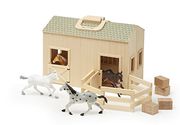Wooden Barn Toys and Toy Farm Sets