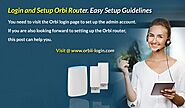 Login and Setup Orbi Router. Easy Setup Guidelines