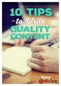 10 Tips to Write Quality Content in the New Year