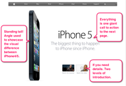 iPhone 5 - Learn marketing from the most popular landing pages