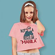 Shop Best Quality Crop Tops for Girls Online from Beyoung