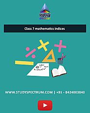 7 Mathematics Indices