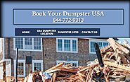 Book Your Dumpster USA | Affordable Dumpster Rental | From $245.00 Book Yours Now!