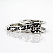 Website at https://www.vvvjewelry.com/shop/sterling-silver-cz-pave-iron-cross-stack-rings/