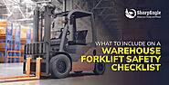 Website at https://www.sharpeagle.uk/blog/sharpeagle-forklift-safety-checklist-for-warehouse