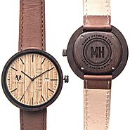 Father's Day Sandalwood Modern Watch | Swanky Badger