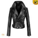 Cropped Motorcycle Jackets CW608102 - cwmalls.com