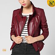 CWMALLS Womens Motorcycle Jacket CW650028