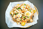 Pancit Palabok: Noodles with Shrimp Gravy