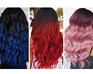 Ombre Hair Ideas With Color Bright Color