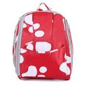 Smallt Diaper Tote Bags Larger Capacity Baby Nappy Bag Fashion Mummy Backpack (red)