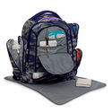 Jeep Camo Backpack Diaper Bag, Blue