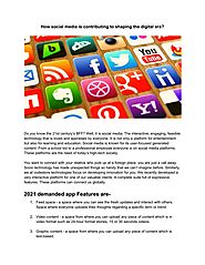 PPT - How social media is contributing to shaping the digital era? - CodeStore Technologies PowerPoint Presentation -...