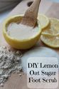 Lemon Oat Sugar Foot Scrub - Yee Wittle Things