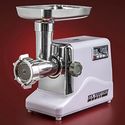 STX INTERNATIONAL STX-3000-TF Turboforce 3-Speed Electric Meat Grinder with 3 Cutting Blades, 3 Grinding Plates, Kubb...