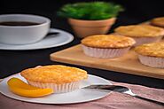 Turmeric Peach Sunrise Muffins Recipe