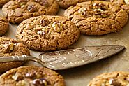 Green Cardamom Walnut Cookies