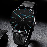 Men's Ultra Thin Wristwatch |ShoppySanta