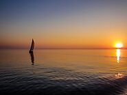A sunset sail around the Maldives local islands