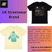 Shop Independent UK Streetwear Brand – We Are 1 of 100