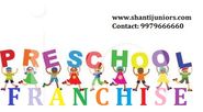 Shanti Junior Preschool Franchise in Pune is Convenient for its Kid Care Services