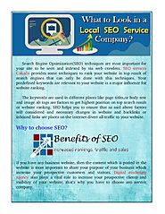 Why To Choose Local Seo Service Company ?