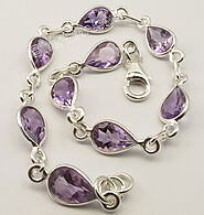 The Best 925 Sterling Silver Gemstone Bracelet Jewelry