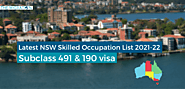 Latest NSW Skilled Occupation List 2021-22 | Subclass 491 & 190 visa - The Migration
