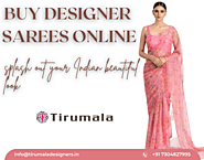 Buy Designer Sarees Online