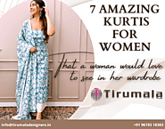 7 Amazing Kurtis for Women That a Woman Love to See in Her Wardrobe